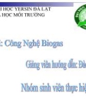 Tài liệu: Công nghệ Biogas