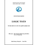 Sách tham khảo Logic toán: Phần 1 - Trường ĐH Thủ Dầu Một