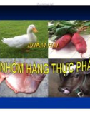 Bài giảng Thương phẩm học hàng thực phẩm: Phần 2 - TS. Đàm Sao Mai