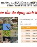 Bảo tồn đa dạng sinh học