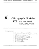 Hóa học vô cơ (Tập 1): Phần 2