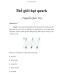 Thế giới hạt quark ( Nguyễn Quốc Trị )