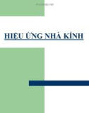 Bài giảng Hiệu ứng nhà kính