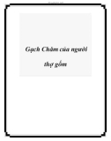 Gạch Chăm của người thợ gốm