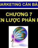 CHIẾN LƯỢC PHÂN PHỐI - CHƯƠNG 7