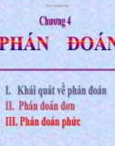 Bài giảng Chương 4: Phán đoán