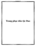 Trang phục dân tộc Dao