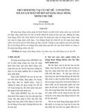 Trò chơi đóng vai có chủ đề - Con đường thuận lợi nhất để rèn kỹ năng hoạt động nhóm cho trẻ