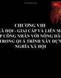 Bài giảng Chủ nghĩa xã hội khoa học: Chương 8