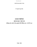 Giáo trình Bệnh học trẻ em (Dùng cho sinh viên ngành GD Mầm non – hệ từ xa): Phần 1