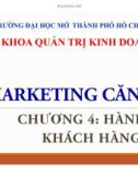 Bài giảng Marketing căn bản: Chương 4 - ThS. Huỳnh Hạnh Phúc (2018)