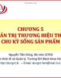 Bài giảng quản trị thương hiệu - chương 5