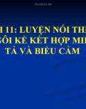 Bài giảng Ngữ văn 8 bài 11: Luyện nói: Kể chuyện theo ngôi kể kết hợp với miêu tả và biểu cảm