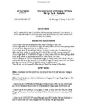 Quyết định số 196/2003/QĐ-BTC