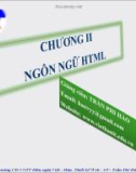 Thiết kế website ( chương 2)