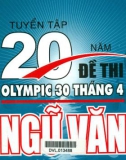 tuyển tập 20 năm đề thi olympic 30 tháng 4 ngữ văn: phần 1