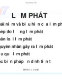 Bài giảng Chương 7 - LẠM PHÁT