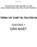 Giáo trình môn quá trình và thiết bị truyền nhiệt