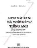 Một số phương pháp làm bài tập trắc nghiệm ngữ pháp tiếng Anh trung học phổ thông: Phần 1