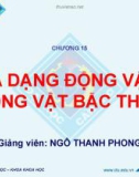 Bài giảng Sinh học đại cương A2: Chương 15 - Ngô Thanh Phong