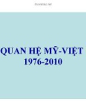 Quan hệ Mỹ Việt 1976-2010