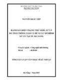 Tóm tắt Luận văn Thạc sĩ Kỹ thuật: Đánh giá hiện trạng thu gom, xử lý bã thải trồng nấm và đề xuất mô hình xử lý tại thành phố Đà Nẵng