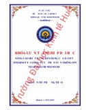 Khóa luận tốt nghiệp Quản trị kinh doanh: Nâng cao hoạt động bán hàng của dịch vụ internet tại công ty cổ phần viễn thông FPT Telecom chi nhánh Huế