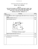 Đáp án đề thi tốt nghiệp cao đẳng nghề khoá 3 (2009-2012) - Nghề: Kỹ thuật máy lạnh và điều hòa không khí - Môn thi: Lý thuyết chuyên môn nghề - Mã đề thi: DA KTML-ĐHKK-LT44