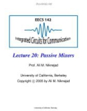 Lecture 20: Passive Mixers by Prof. Ali M. Niknejad