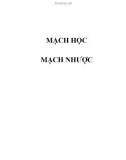 MẠCH HỌC - MẠCH NHƯỢC