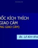 THUỐC KÍCH THÍCH HỆ GIAO CẢM