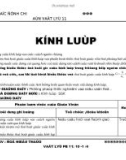 Giáo án vật lý 11 - kính lúp