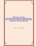 Sáng kiến kinh nghiệm THPT: Thiết kế và tổ chức hoạt động thực hành trải nghiệm khi dạy học giải tam giác nhằm góp phần phát triển phẩm chất, năng lực học sinh