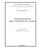 Luận văn Thạc sĩ Văn học nước ngoài: Cảm quan hậu hiện đại trong 'Cuộc đời của Pi' (Y. Martel)