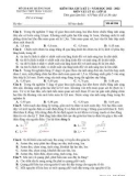 Đề thi giữa học kì 2 môn Vật lý lớp 12 năm 2022-2023 - Trường THPT Trần Văn Dư, Quảng Nam