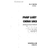 Pháp luật trong chính sách công - PGS. TS Triệu Văn Cường