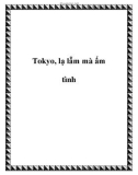 Tokyo, lạ lẫm mà ấm tình