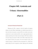 Chapter 045. Azotemia and Urinary Abnormalities (Part 2)