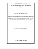 Luận văn Thạc sĩ Kinh tế: Nghiên cứu các yếu tố ảnh hưởng đến ý định mua hàng hóa mang nhãn hiệu riêng của siêu thị đối với người tiêu dùng tại thành phố Cần Thơ