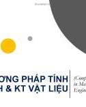 Bài giảng Phương pháp tính toán trong khoa học và kỹ thuật vật liệu: Đại số tuyến tính