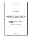 Luận văn Thạc sĩ Khoa học: Tính thế tương tác nguyên tử hiệu dụng phi điều hòa và các Cumulant với khai triển bậc cao cho các tinh thể cấu trúc FCC với phương pháp lượng tử