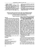 Đánh giá kết quả bước đầu điều trị pembrolizumab đơn chất trong ung thư phổi không tế bào nhỏ giai đoạn muộn tại Bệnh viện K