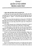 Những điều cần biết về quản lý giáo dục: Phần 2