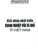 Phát triển doanh nghiệp vừa và nhỏ: Phần 1