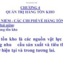 Bài giảng Quản trị sản xuất - Chương 4: Quản trị hàng tồn kho