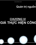 Bài giảng Quản trị nguồn nhân lực: Chương 6 - ThS. Phan Thị Thanh Hiền