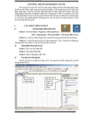 GIỚI THIỆU MICROSOFT EXCEL