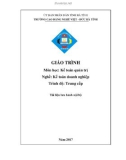 Giáo trình Kế toán quản trị (Nghề: Kế toán doanh nghiệp - Trung cấp) - Trường CĐ Nghề Việt Đức Hà Tĩnh