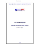 Giáo trình an ninh mạng - Huỳnh Thanh Hòa