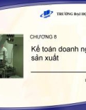 Bài giảng Nguyên lý kế toán (2013): Chương 8 - PGS.TS Vũ Hữu Đức